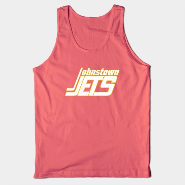 Defunct Johnstown Jets NAHL Hockey 1977 Tank Top by LocalZonly